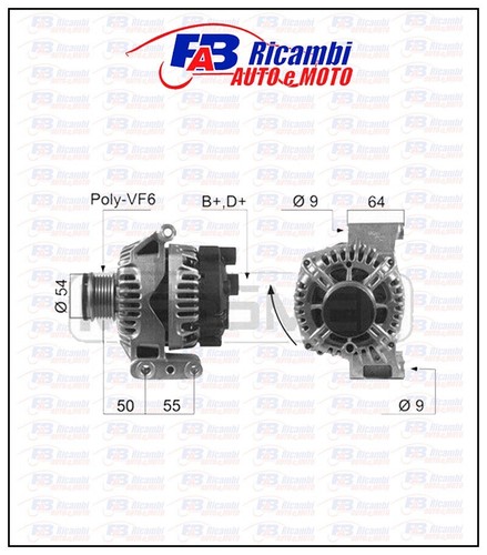Alternatore 500 panda punto - panda,