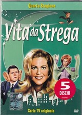 Vita da strega QUARTA STAGIONE COMPLETA DVD SLIPCASE NUOVO BLISTERATO MX0672