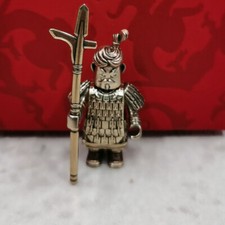 Statua modellino soldato guerrieri in terracotta in rame dipinta 50 mm rimovibile