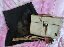 BELSTAFF BAG-24H-Messenger Bag-MALENOTTI-MADE IN ITALY-RARA-VINTAGE-LEATHER-