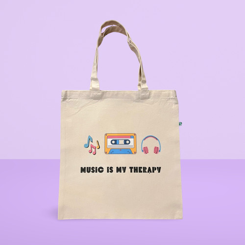Borsa tote music therapy - music, my