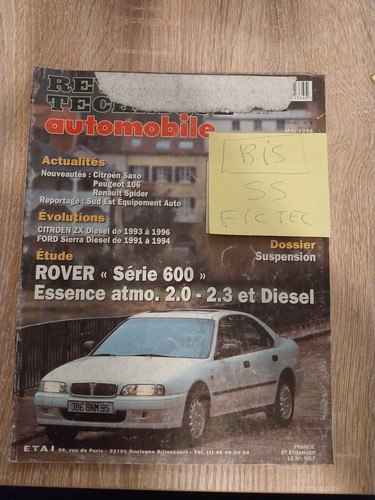 Revue technique rover 620 - revue,