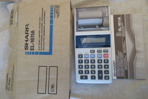Calcolatrice sharp el1611a - ,