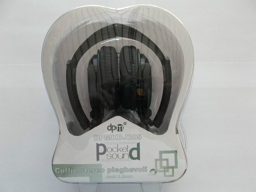 Cuffia stereo pieghevole - pieghevole, per
