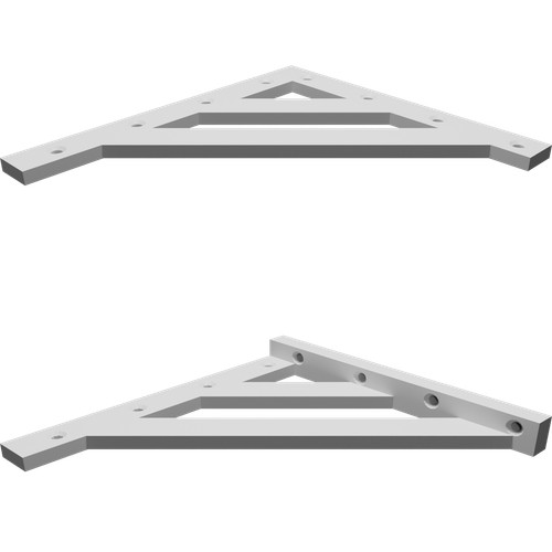 Staffe rinforzo per mobile - staffe,