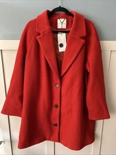 Cappotto donna rosso Violeta