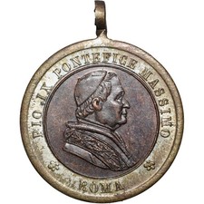 1877 MEDAGLIA RELIGIOSA PAPA