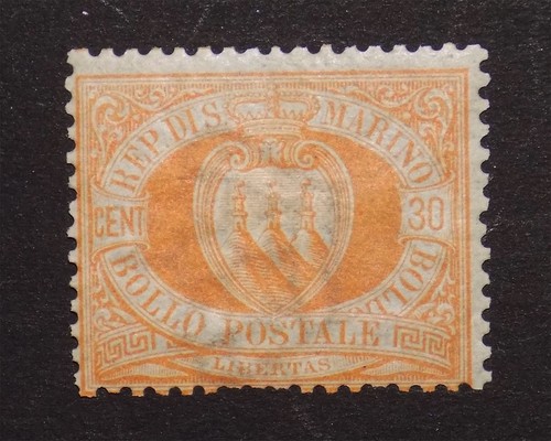 Francobollo san marino anno - francobollo,