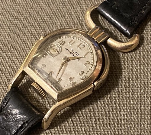 Orologio vintage alfa uomo - vintage,