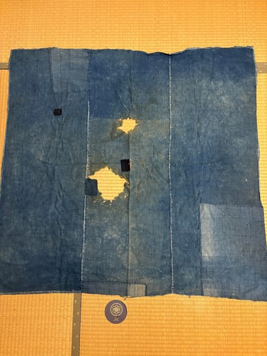 Tessuto grande cotone - , indaco