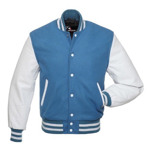 Bomber varsity lana - bomber, blu