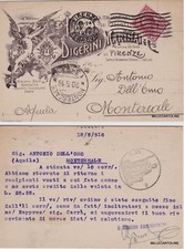 # FIRENZE: TESTATINA- DIGERINI MARINAI & C. - Biscotti - dolci..   1916
