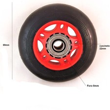 RUOTE RICAMBI PER BIKE SPINNING STRIDING ROSSA