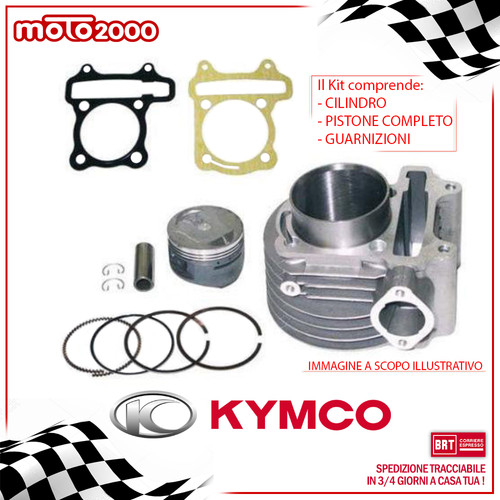 Kit gruppo termico cilindro - gruppo,