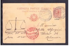 Cartolina Postale Libia 10 c
