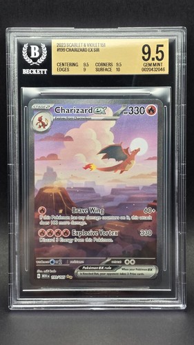 Bgs charizard 199 - bgs, ex