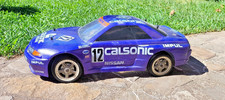 Kyosho Nissan Calsonic Skyline GTR 4WD R32 1/8 GP20 Super Eight Inferno vintage