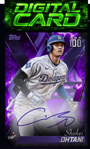 Digital card topps bunt shohei - card,