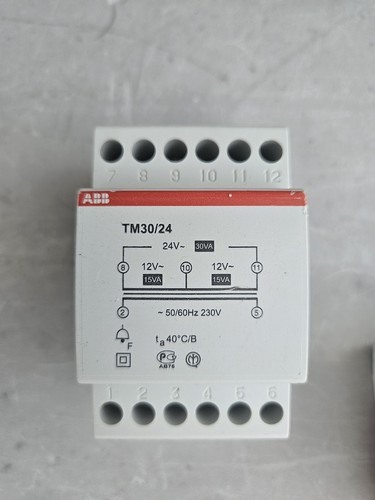 Abb tm30 trasformatore - abb, tm30/24