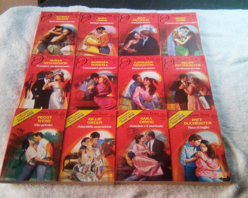 Lotto libri bluemoon desire - 12,