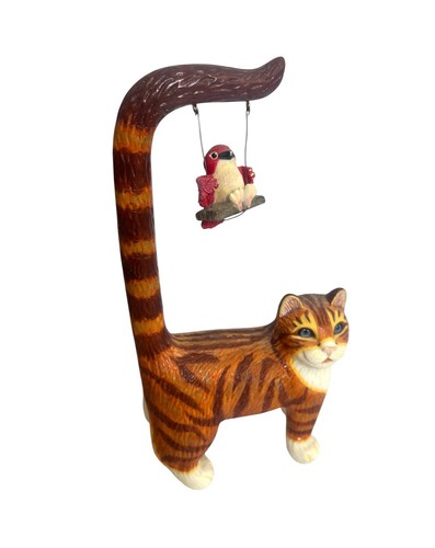 Scultura figura strega - , tigre