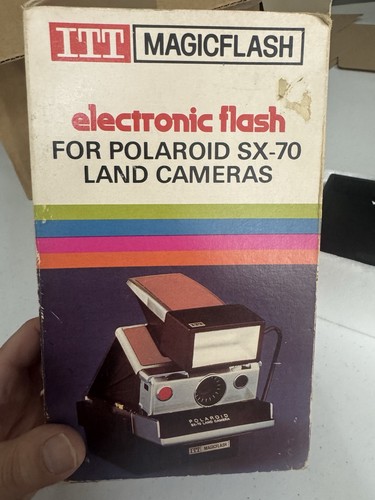 Flash elettronico vintage itt - vintage,