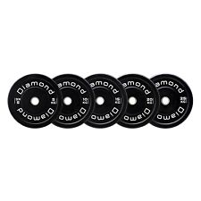 Diamond Dischi Bumpers Bumper Plates Training Pro in Gomma Boccola Acciaio 45cm
