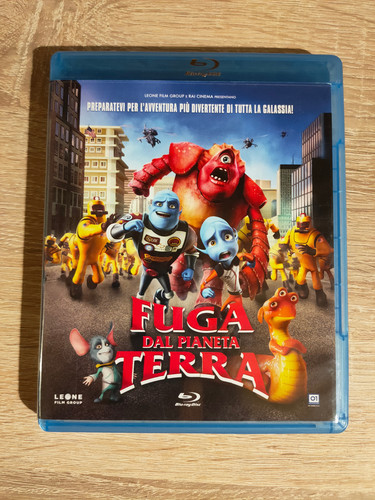 Blu ray fuga dal pianeta - blu,