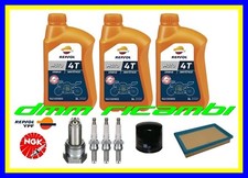 Kit Tagliando APRILIA SRV 850 2014 Filtro Olio Aria Candele NGK REPSOL 10W40