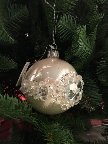 Pallina natale rosa - pallina,