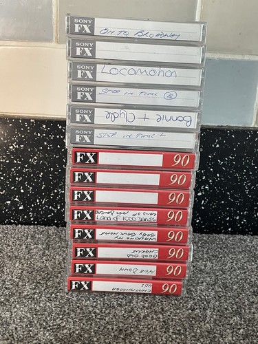 Lotto bundle cassette sony - sony, fx