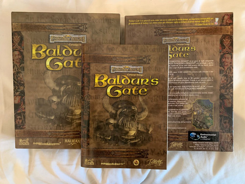Baldur gate per 5 dischi - gate,
