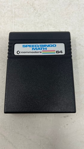 Speed bingo math - math, commodore