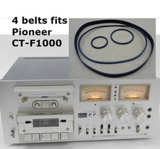 4 BELTS FITS PIONEER CT-F1000