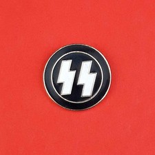 Distintivo spilla pin runico della vittoria in metallo smaltato