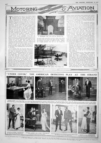 Vecchia stampa epoca 1917 - stampa, d'epoca