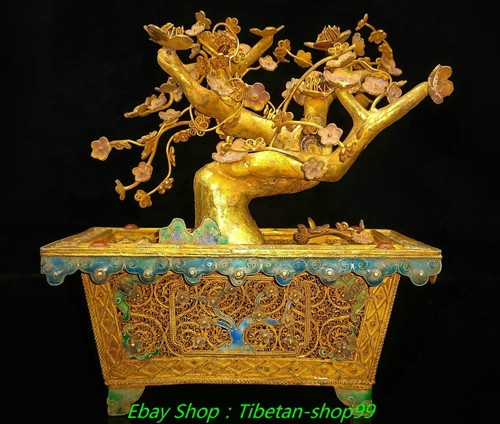 Statua bonsai vaso fiori