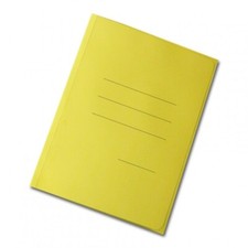 BLASETTI 50 CARTELLINE CARTELLE CON 3 LEMBI CON STAMPA giallo