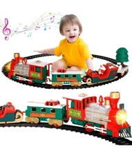 RDDAIPE Trenino Albero di Natale, Trenino Elettrico Natalizio, Trenino Natalizio
