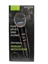Microfono wireless plug & Play sing along Universal Professional senza fili