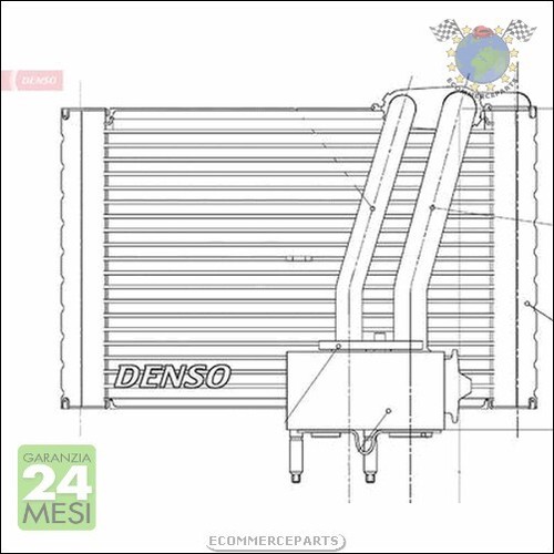 Evaporatore climatizzatore