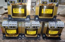 Lotto Trasformatore Trasformatori monofase 380 12 24 v volt  75 VA Eltex italia