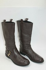 PATRIZIA PEPE women shoes sz 6.5 Europe 37 brown leather S7787