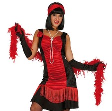 Boa piume rosso - gr, 40