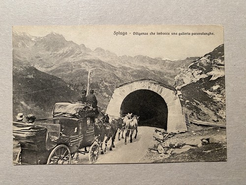 Sondrio passo monte - spluga,