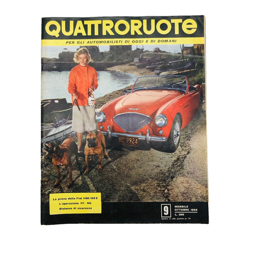 Quattroruote ottobre 1956 - quattroruote,