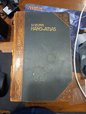 Stielers Hand-Atlas 1908 – 100 Carte in Rame – Rilegatura danneggiata – 120 €