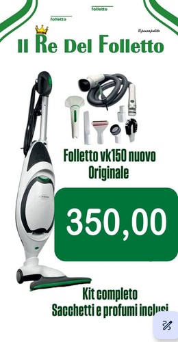 Aspirapolvere vorwerk folletto - aspirapolvere,