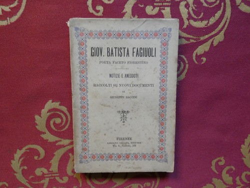 Batista fagiuoli poeta - fagiuoli,