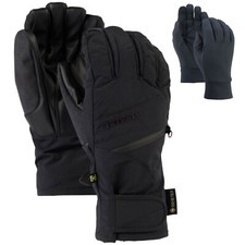 Burton Gore-Tex Underglove Donna-Guanti Snowboard Guanti da Sci GTX Nero